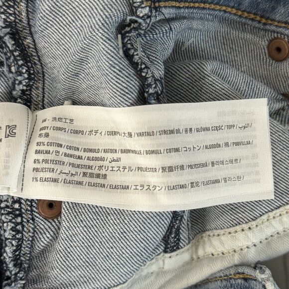 Abercrombie Jeans Women 8 29 Short Blue Super Skinny High Rise Stacked Waist - Picture 6 of 6